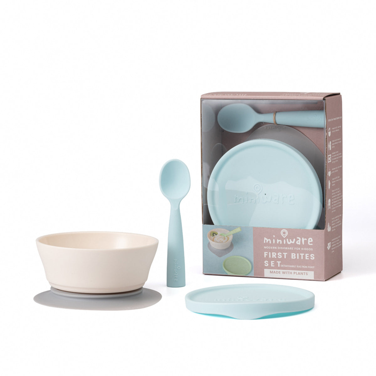 miniware-first-bite-set-pla-cereal-suction-bowl-vanilla-silicone-spoon-and-cover-in-aqua- (1)