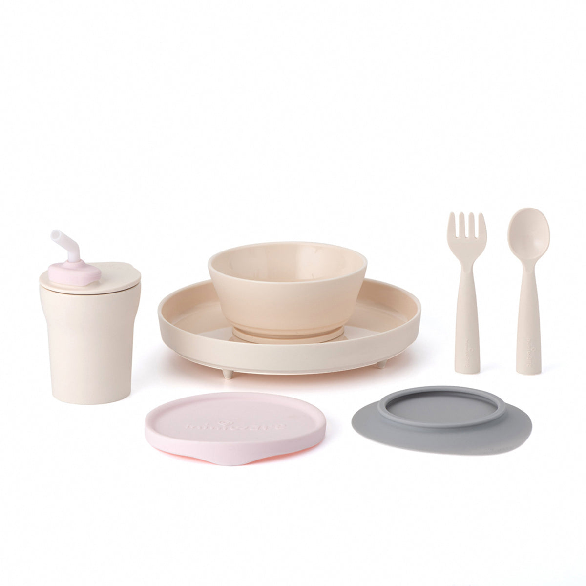 miniware-little-foodie-pla-suction-bowl-+-plate-+-cutlery-set-+-silicone-cover-in-cotton-candy-+-sippy-cup-set- (2)