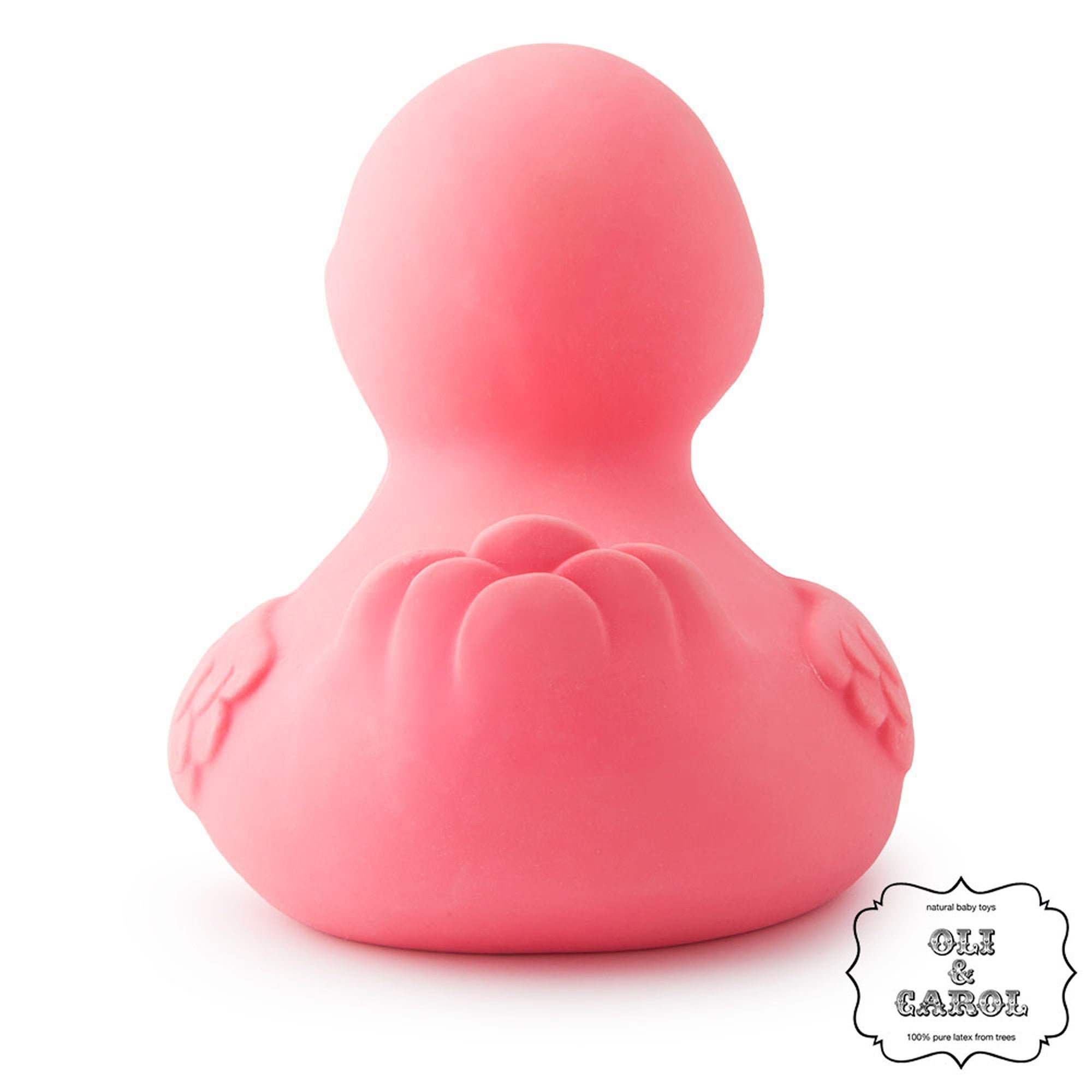 Oli & Carol Extra Large Monochrome Ducks Teether - Mighty Rabbit
