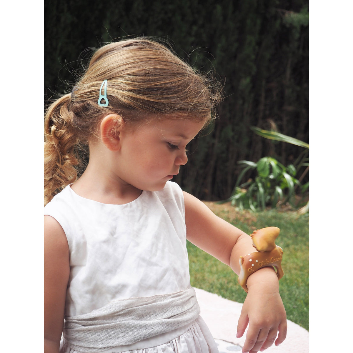 Oli &amp; Carol Olive The Deer Bracelet Teether
