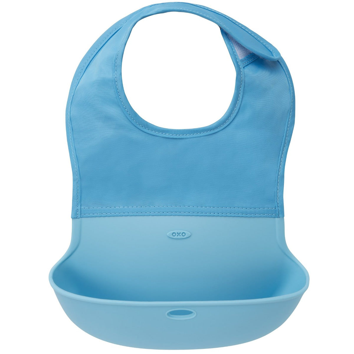 OXO Tot Roll Up Bib Aqua