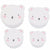 A Little Lovely Company Snack Box Bear Pink