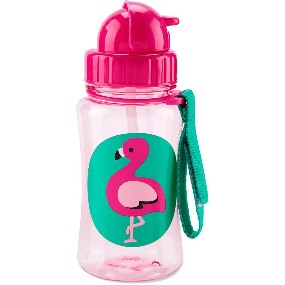 Skip Hop Zoo Straw Bottle - Flamingo - Mighty Rabbit