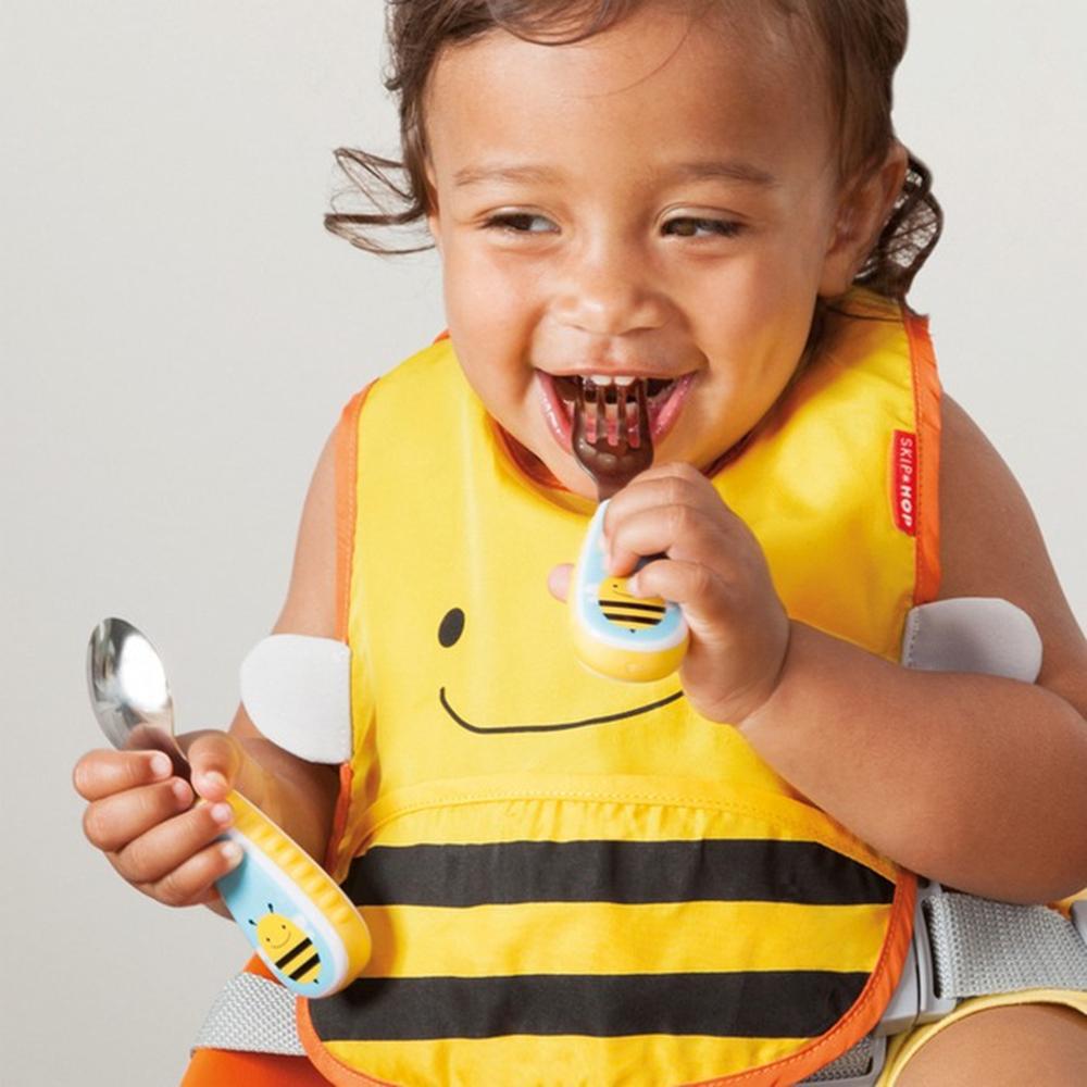 skip-hop-zootensils-fork-&amp;-spoon-bee- (2)