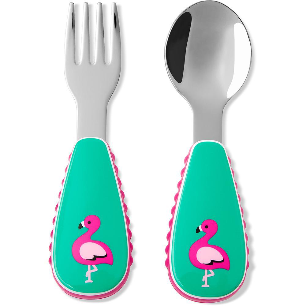 skip-hop-zootensils-fork-&amp;-spoon-flamingo-