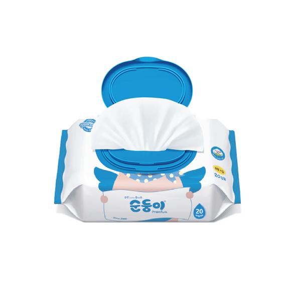 Soondoongi Fragrance Free Premium Baby Wipes 20pc