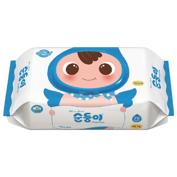 Soondoongi Fragrance Free Premium Baby Wipes 70pc