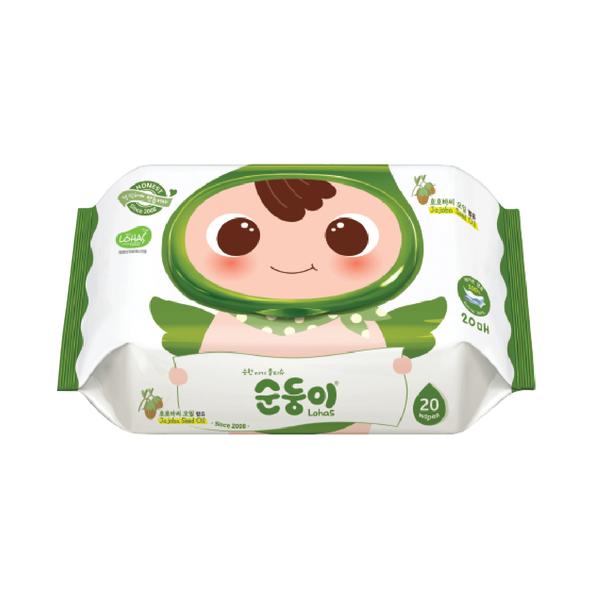 Soondoongi Lohas Baby Wipes 20pc