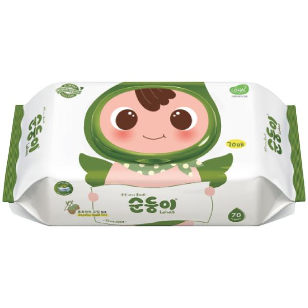 Soondoongi Lohas Baby Wipes 70pc