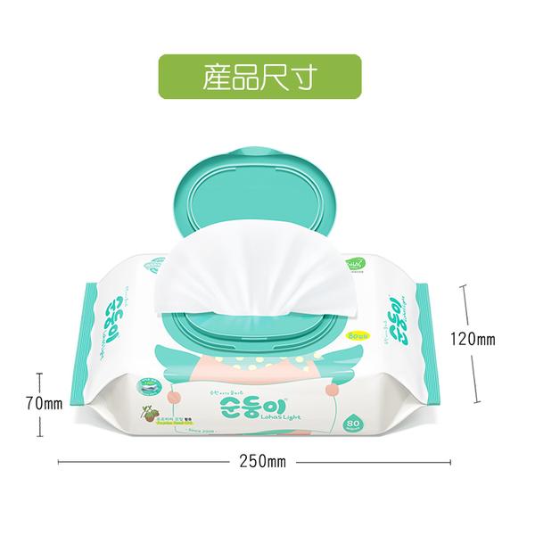 Soondoongi Lohas Light Baby Wipes 80pc