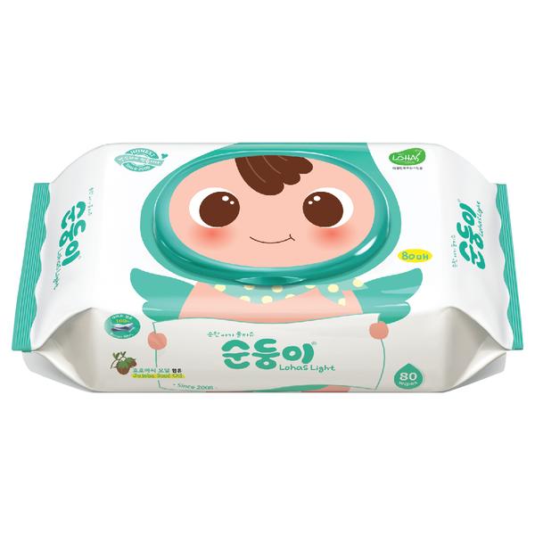 Soondoongi Lohas Light Baby Wipes 80pc