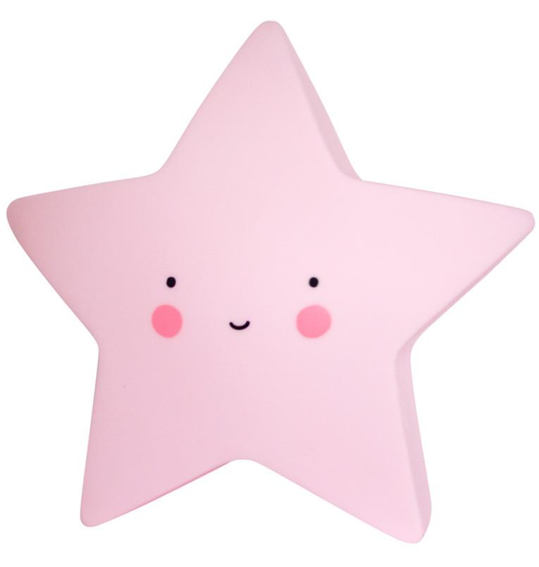 A Little Lovely Company Mini Star Light Pink