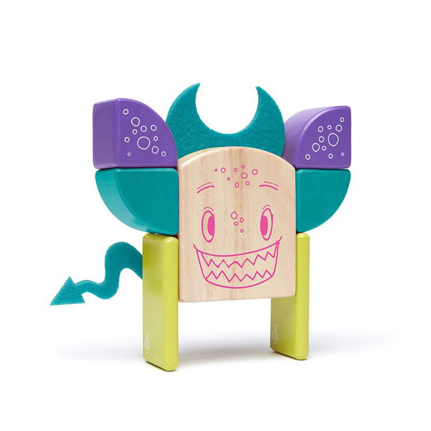 Tegu Sticky Monsters Pip Magnetic Wooden Block