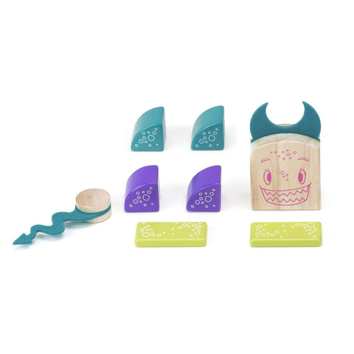 Tegu Sticky Monsters Pip Magnetic Wooden Block