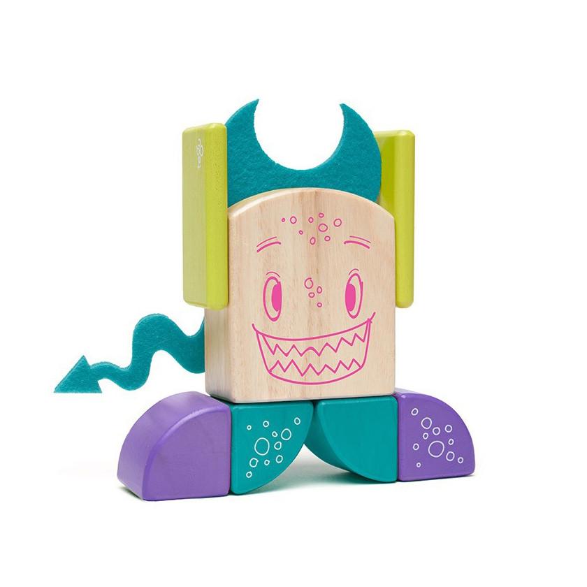 Tegu Sticky Monsters Pip Magnetic Wooden Block