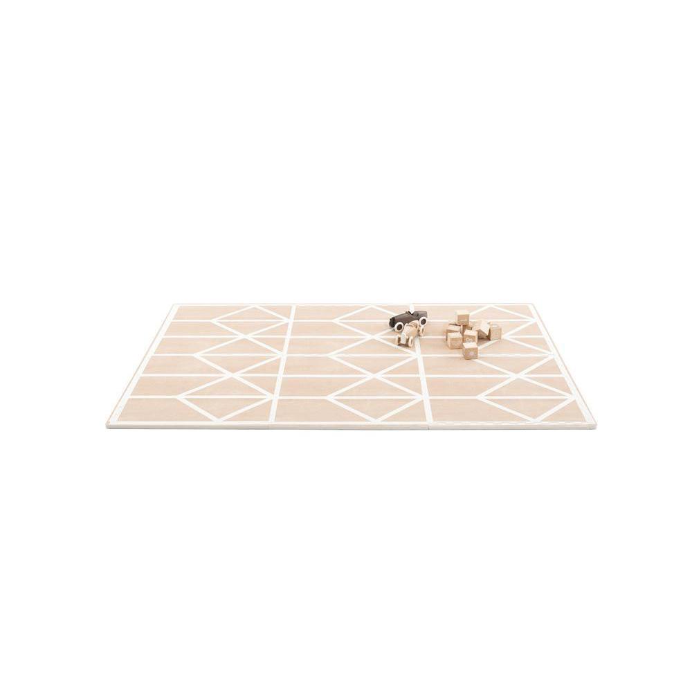 Toddlekind Prettier Playmat Nordic Clay 120x180cm - 6 Tiles &amp; 12 Edging Borders