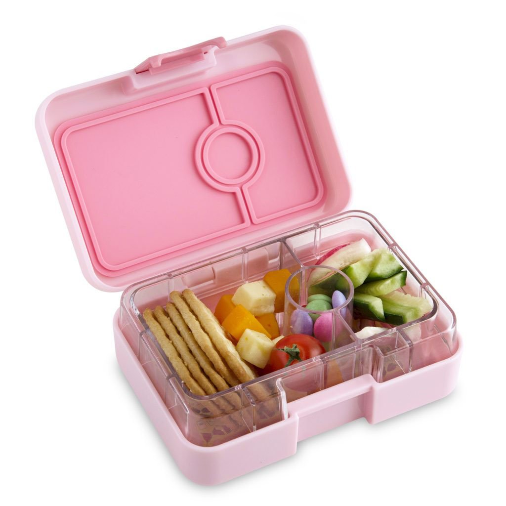 Yumbox Mini Snack Coco Pink 3-Compartment Lunch Box - Mighty Rabbit