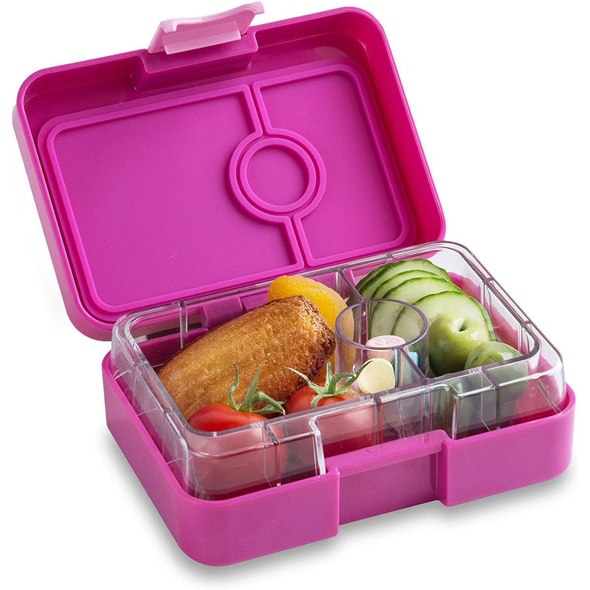 Yumbox Mini Snack Malibu Purple 3 Compartment Lunch Box