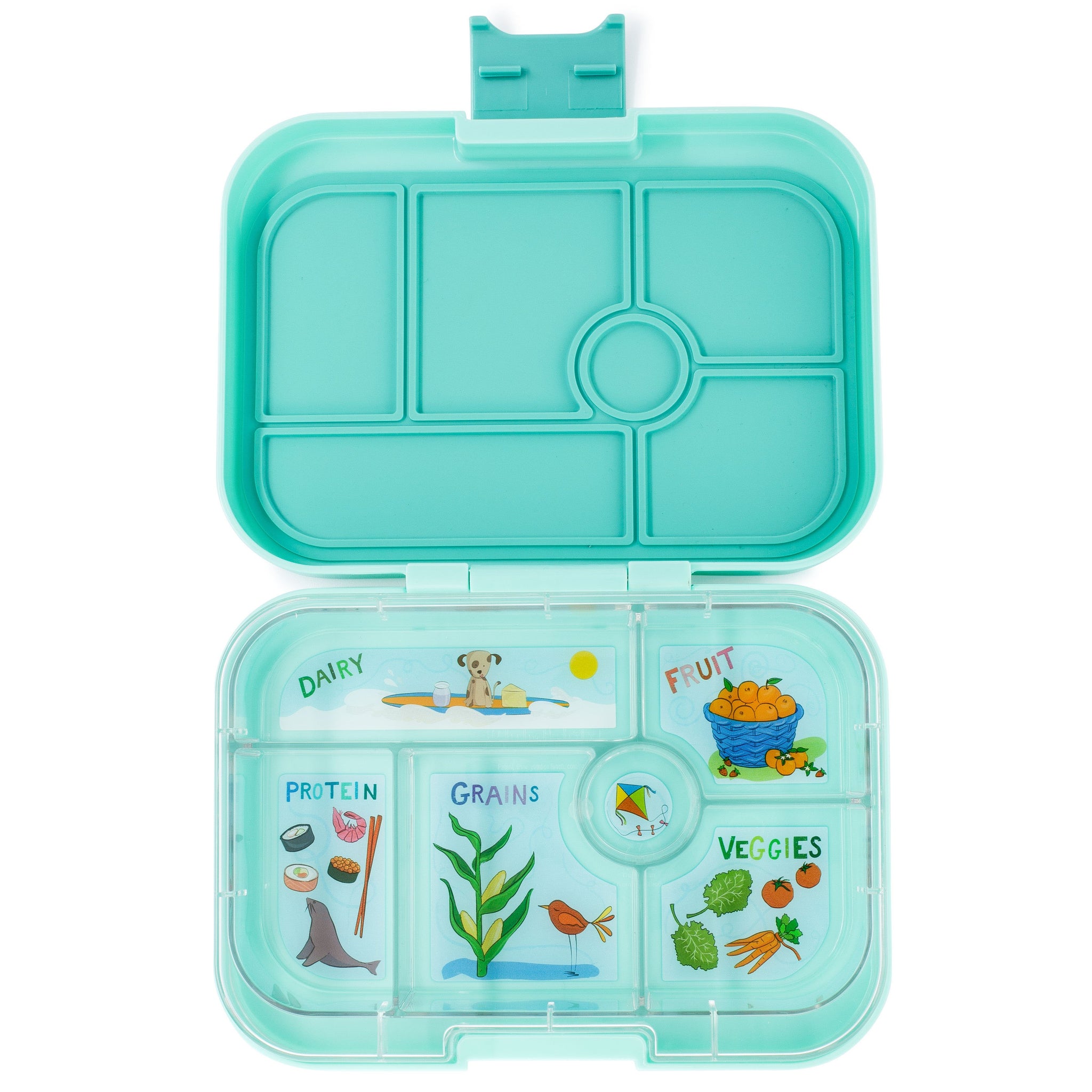 Leakproof Bento Box for Kids - Yumbox Original Surf Blue