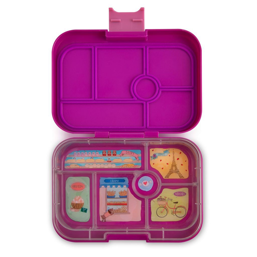 Yumbox Original with Paris Tray Bijoux Purple 6-Compartment Lunch