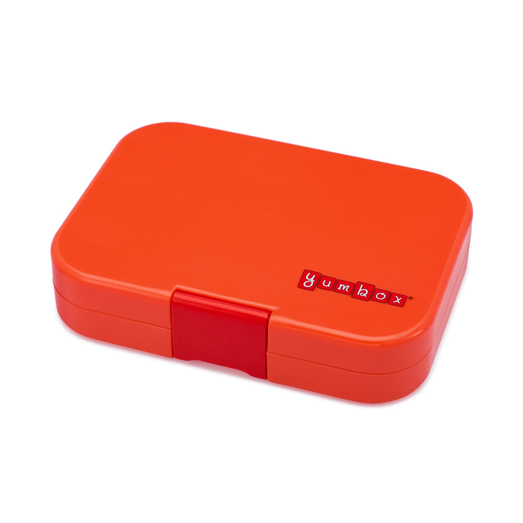 Yumbox Mini Snack Saffron Orange 3 Compartment Lunch Box - Mighty Rabbit